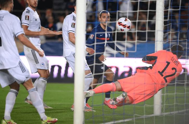 世预赛-格列兹曼破门哲科建功十人法国1-1波黑