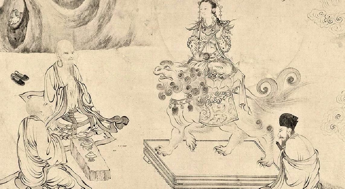 1600年前庐山白莲结社的传说和图像：从虎溪三笑的文化寓意谈起