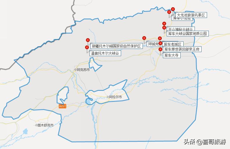 新疆阿克苏旅游攻略景点大全,新疆疆北旅游攻略景点大全