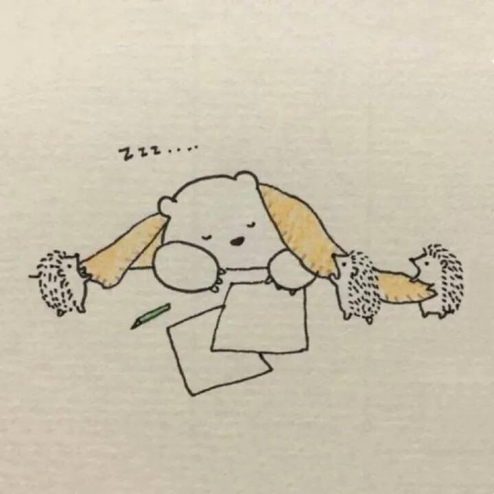 治愈小熊简笔画,简笔画小熊猫和竹子