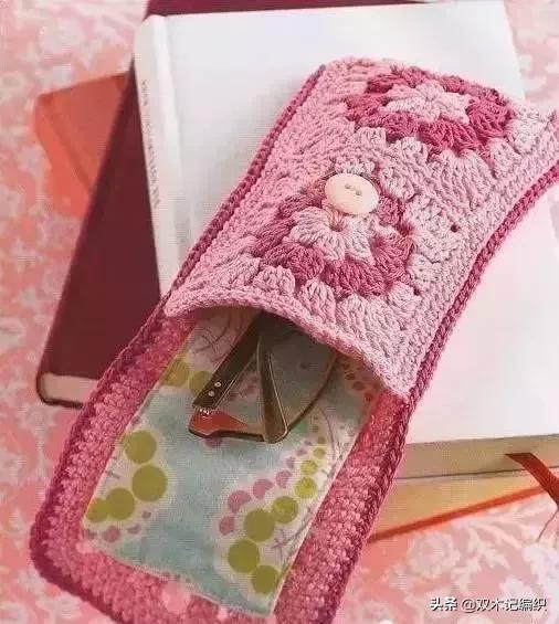 这些毛线针织零钱包，笔袋，手机袋，挎包美炸了