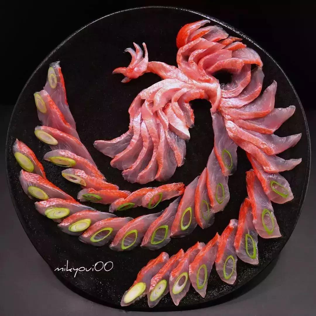 他用3d作画每张图都美到窒息,用三文鱼作画也能美到爆