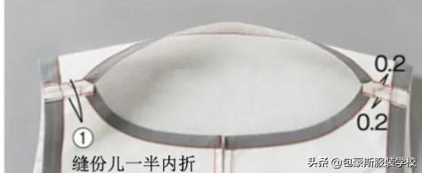 前后双面系带围裙效果附图纸,宝宝前后双面系带围裙