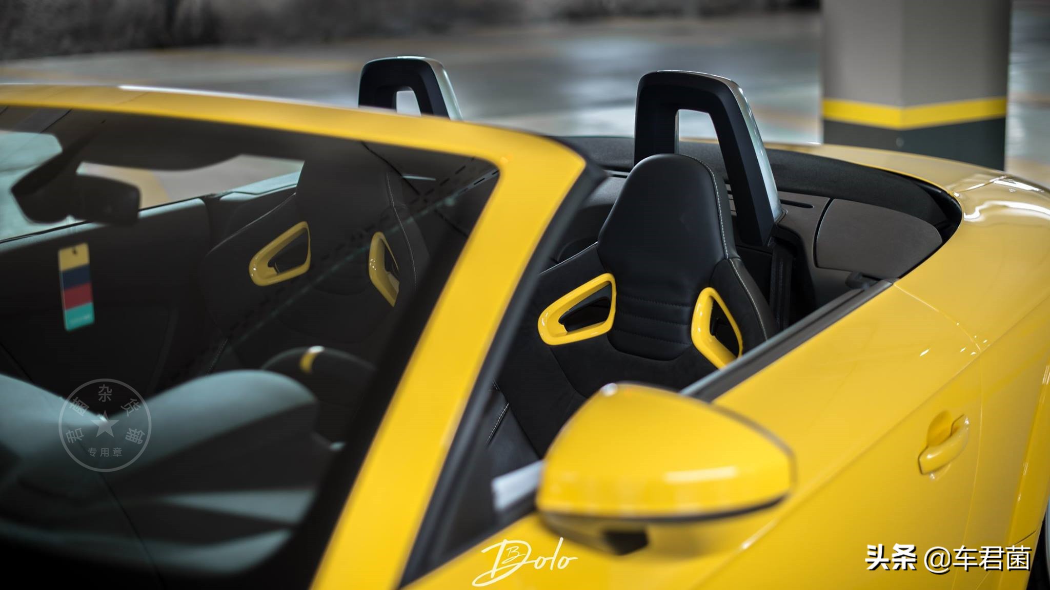 奥迪tt黑武士配白色轮毂,奥迪tt改怎么样的轮毂