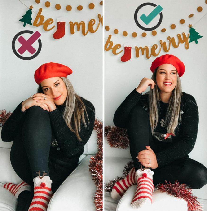 最好看又不显胖的拍照姿势,拍照怎么摆pose不显胖