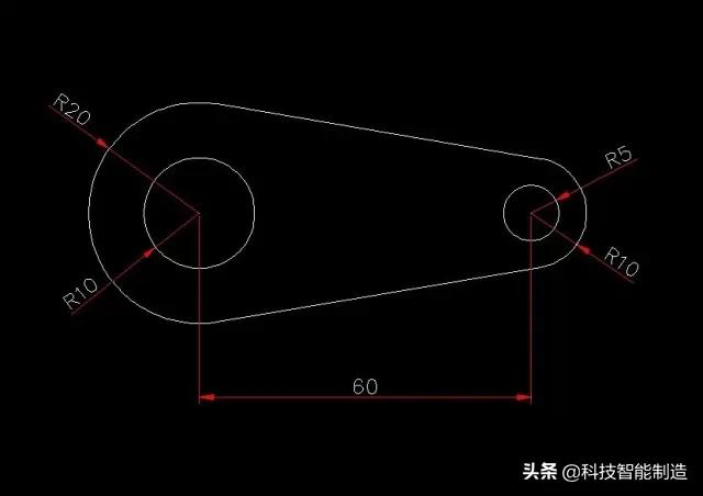 cad制图初学入门图例怎么画,cad练习图加图例分析