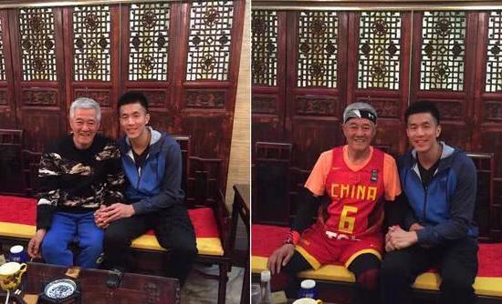 赵本山辽宁男篮镜头,赵本山郭艾伦打篮球