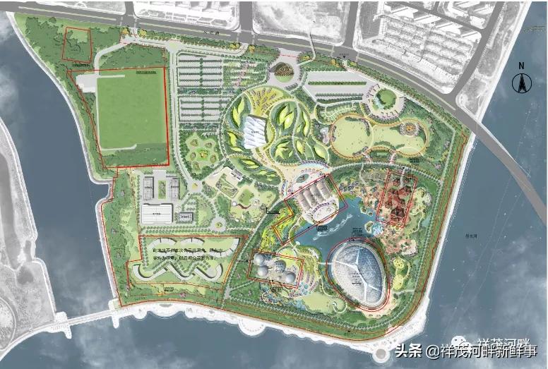 东方伊甸园建成效果,东方伊甸园鸟瞰图