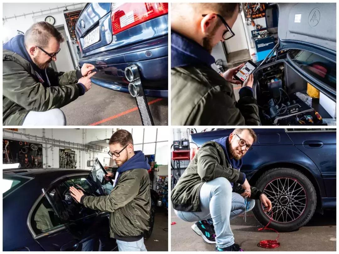 德国小哥欲廉价的改装，从中国订了一堆配件到货后感觉自己沙雕了