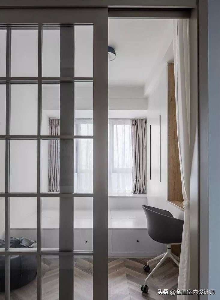 北欧榻榻米风格装修卧室效果图,简约北欧风榻榻米卧室的效果图