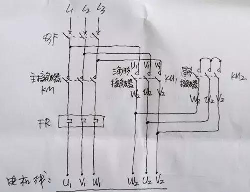 电动机的星三角降压启动实施步骤,时间控制星三角降压启动电路图