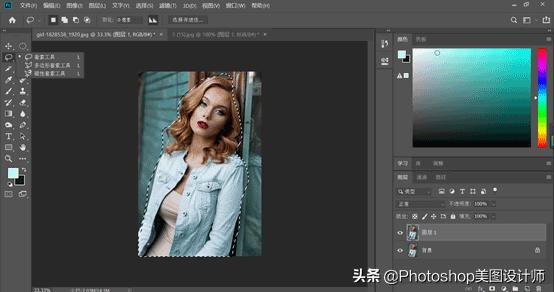 ps选区的工作原理,ps基础教程新手快速建立选区