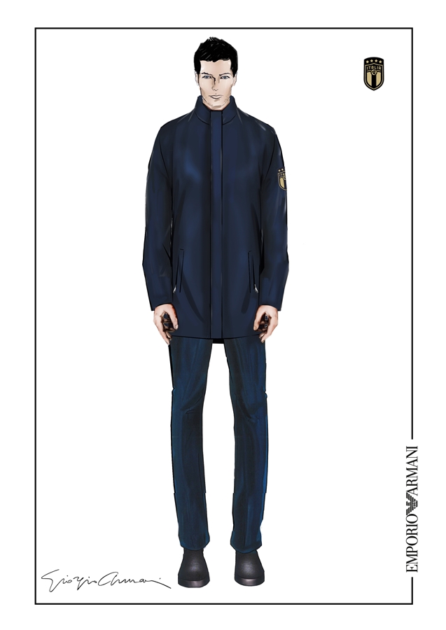 恩波里奥,意大利足球队2024阿玛尼