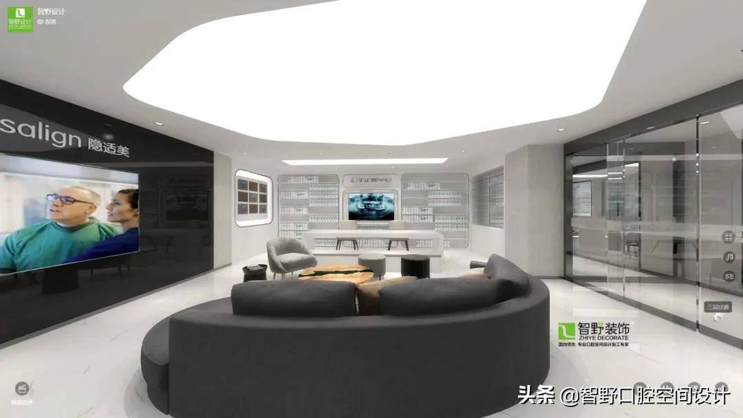 口腔诊所设计方案-牙科诊所空间设计-细腻融于简约的气质美学