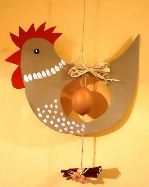 复活节兔子手工外发,复活节兔子彩蛋做手工