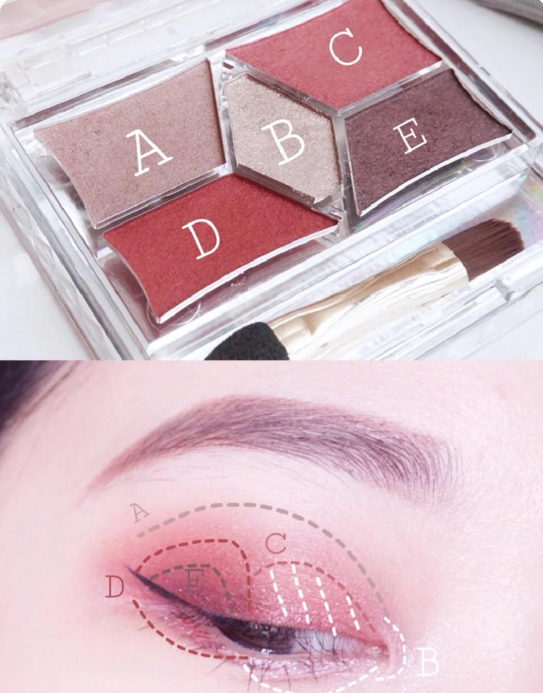 日系粉色樱花妆,韩国樱花妆容推荐