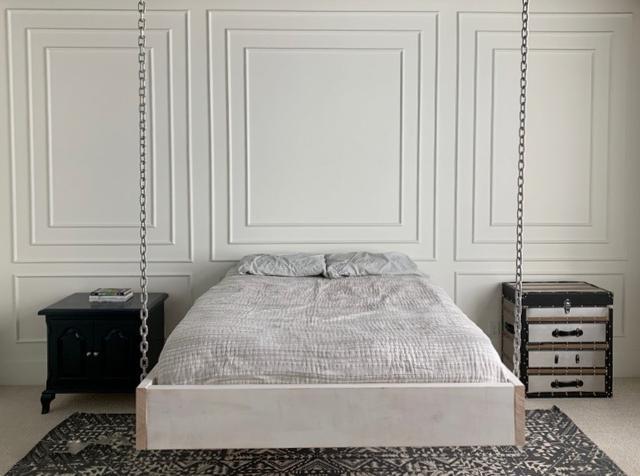 日式床抬高设计,国外节省空间的创意床设计