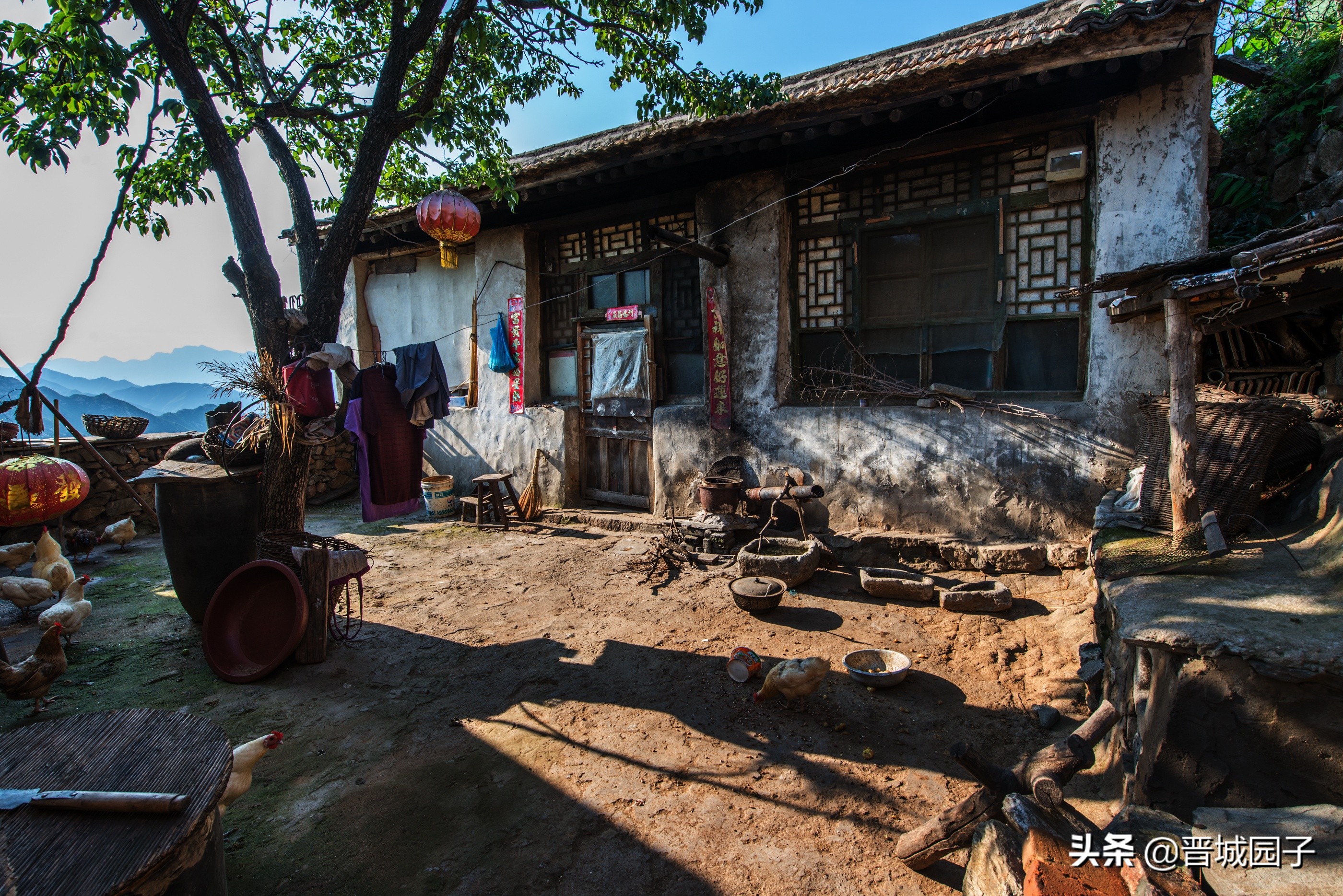 大汖古村深山里的布达拉宫,大汖村太行山深处的布达拉宫