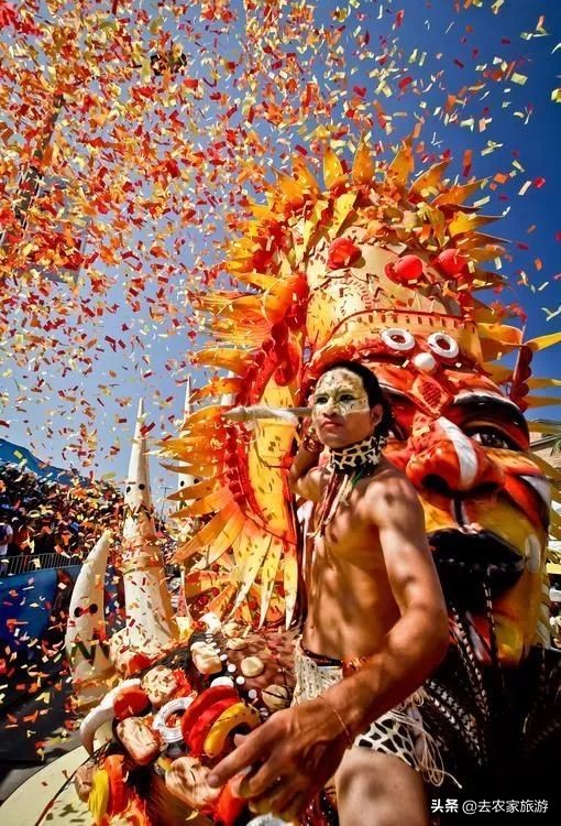 真实的巴西狂欢节,巴西惊艳沙滩狂欢节