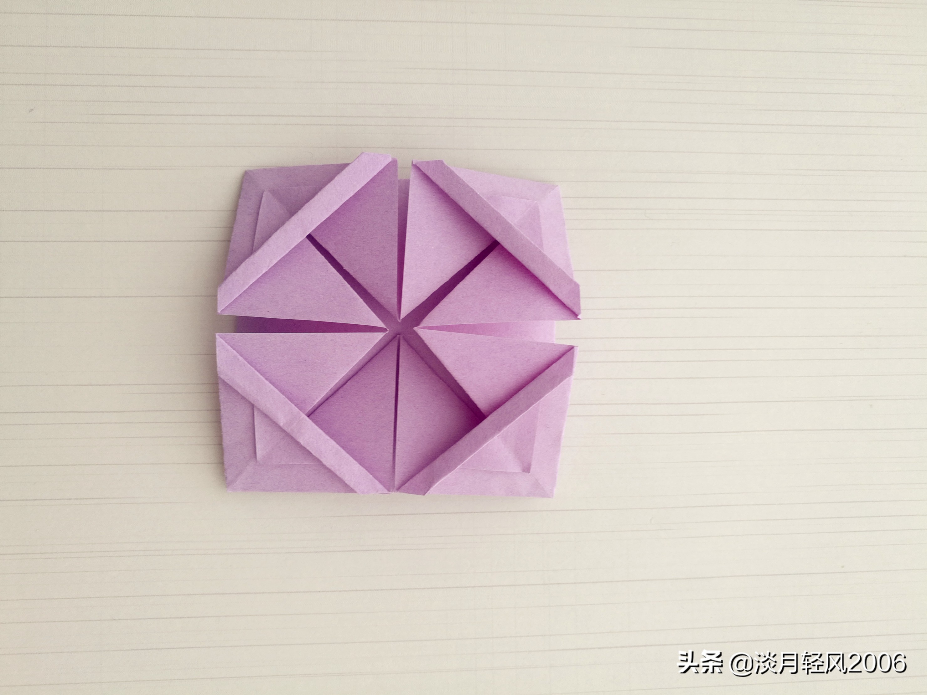 小花篮的折法手工,自制可爱的小花篮折纸