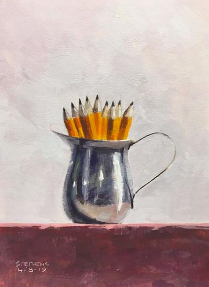 简单油画临摹素材,适合油画初学者临摹的油画