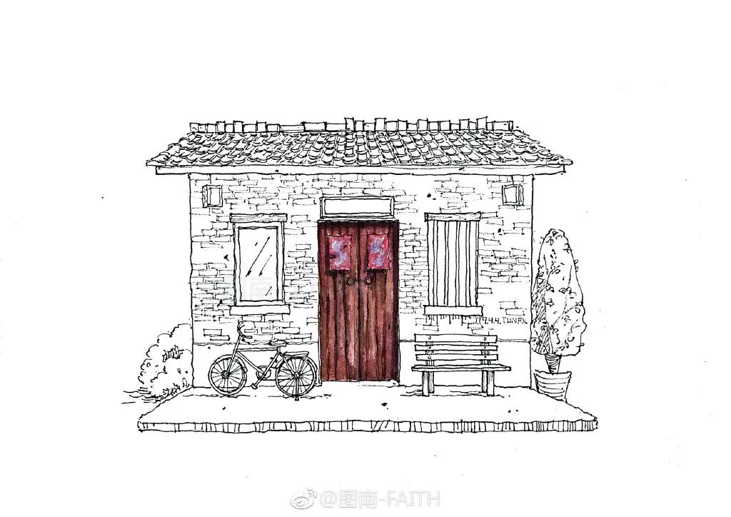 水彩画建筑入门零基础初学,水彩大师的建筑风景作品