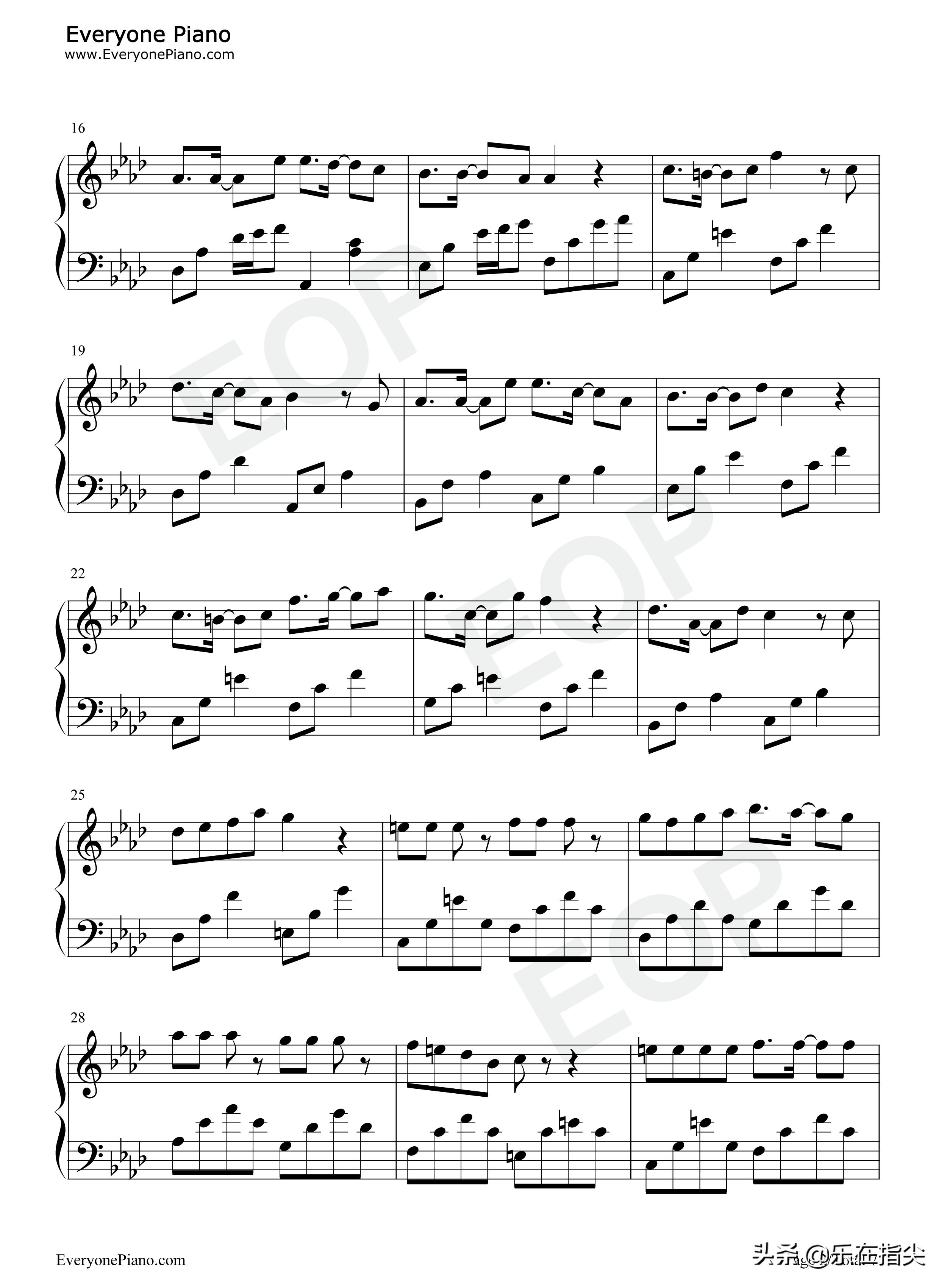 女孩你为何踮脚尖简谱口琴,女孩你为何踮脚尖简谱完整版图片