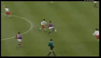 停球射门一气呵成集锦巴乔,忧郁王子巴乔世界杯决赛失点