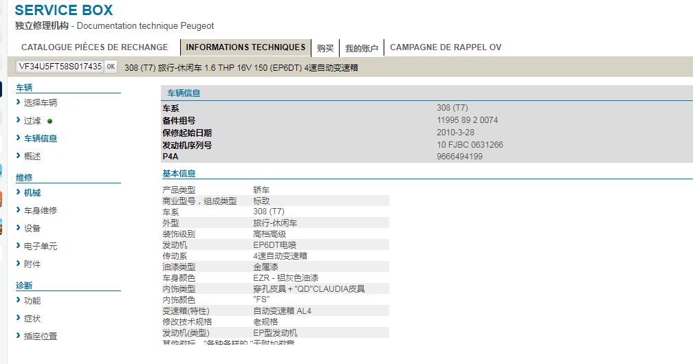 法系车老款标致308,标致308sw算b级车