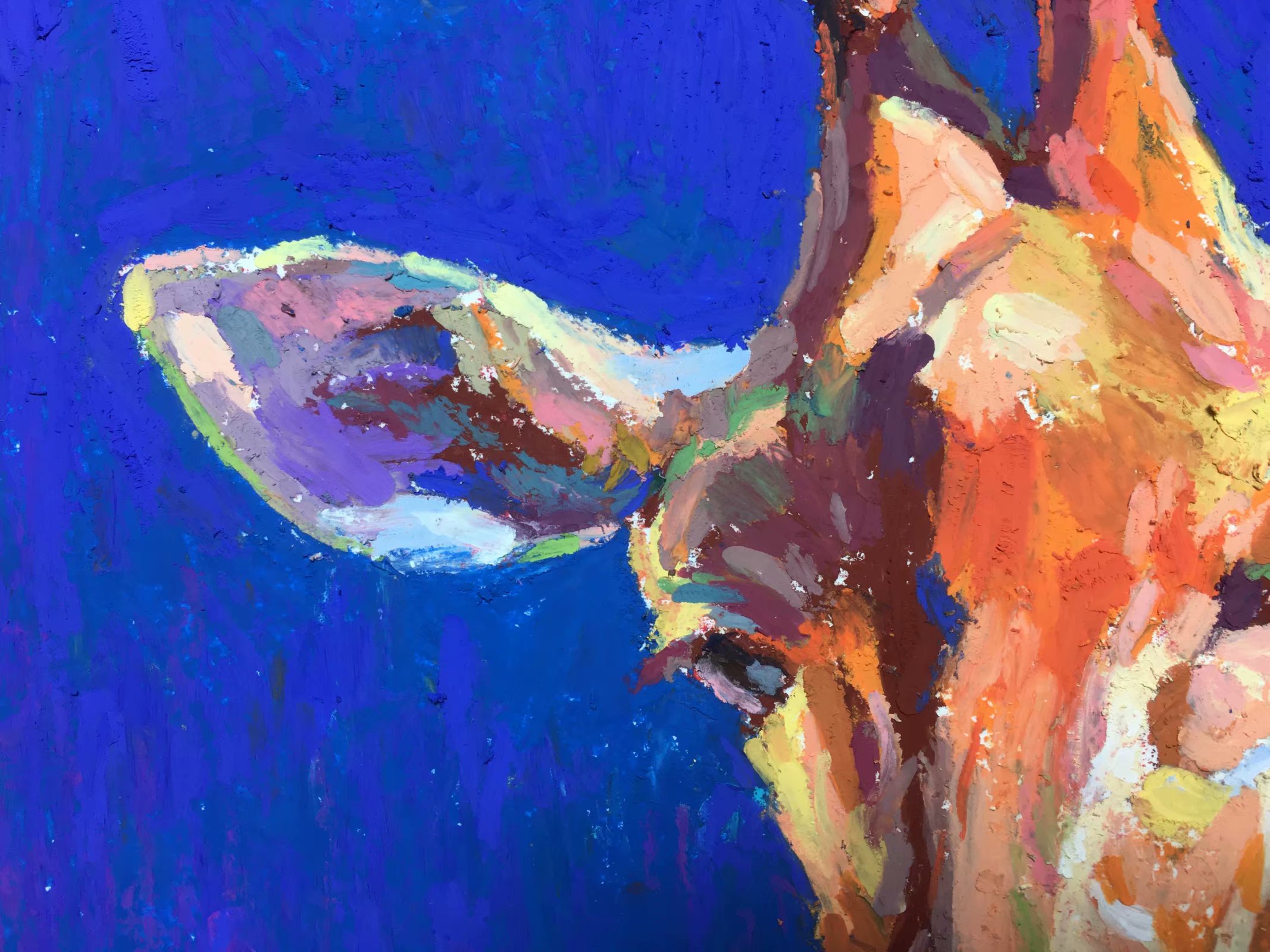 丹克林油画棒绘画基础入门教程,油画棒油画教程超级简单新手入门