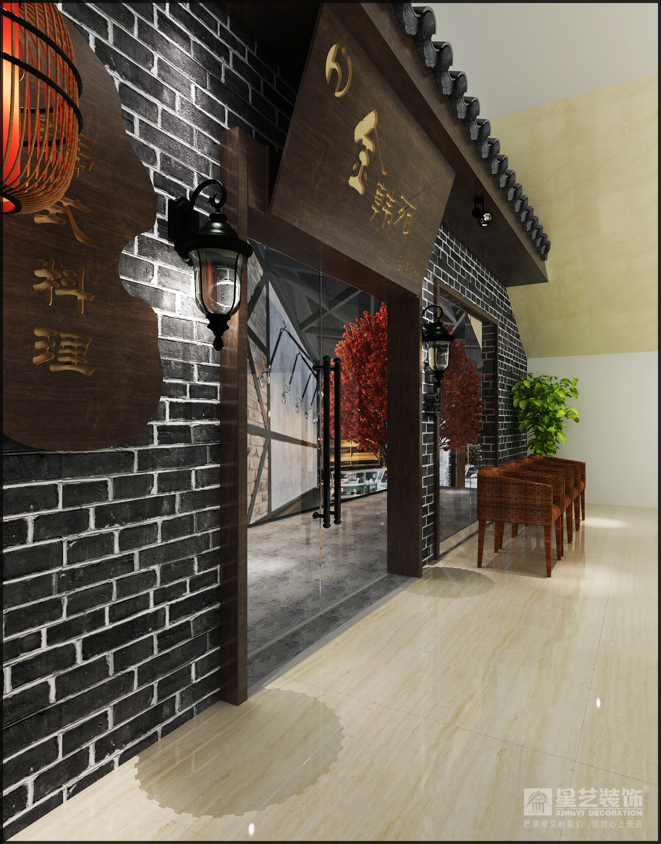 怀柔韩国烤肉店装修设计风格,韩式烤肉店装修风格浙江丽水