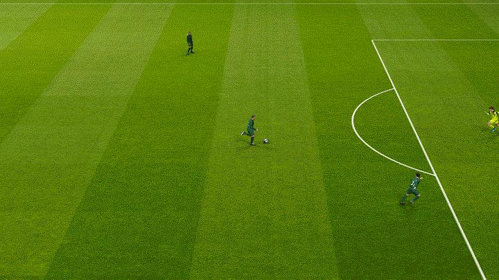 实况足球2020精准射门,实况足球运动战落叶球射门教学