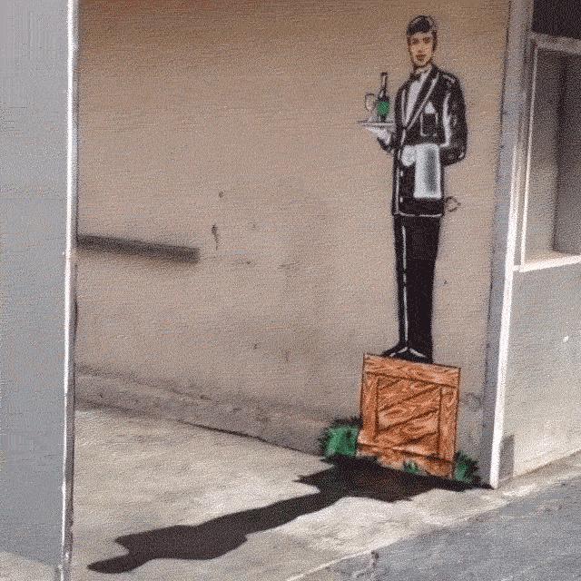 奥斯卡影帝沦为服务员？好莱坞星光大道被糟蹋？网友惊呼神操作