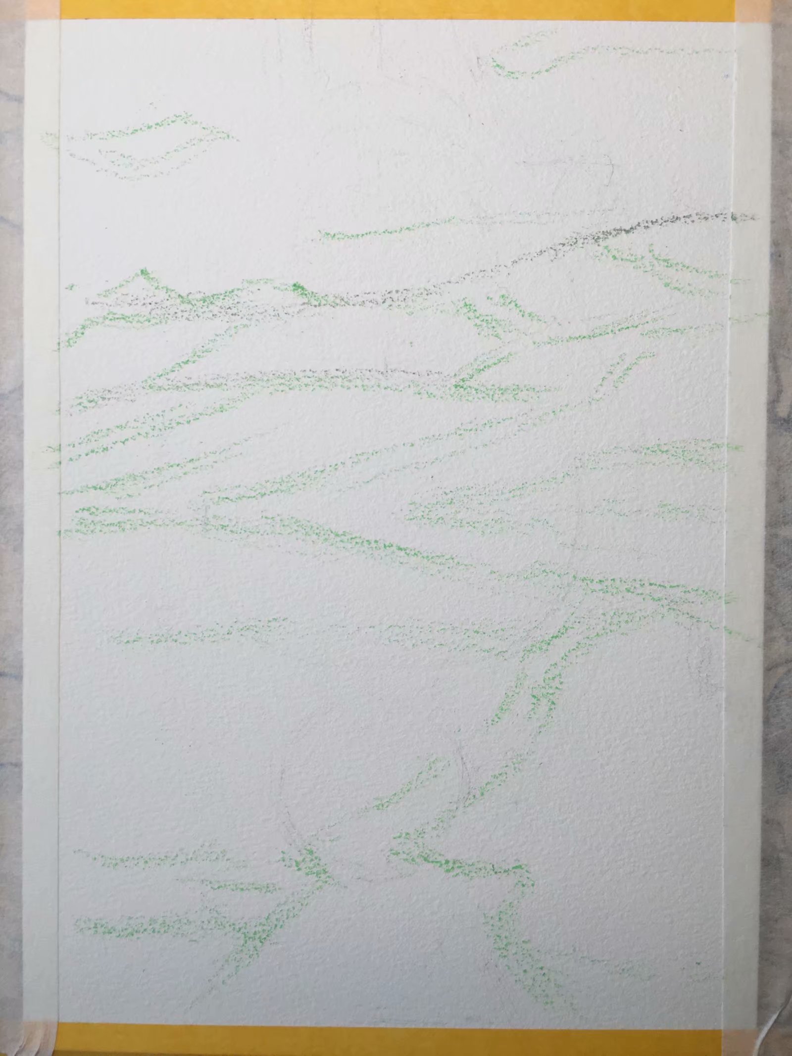 油画棒绘画入门零基础风景图教程,用油画棒画油画写实系列