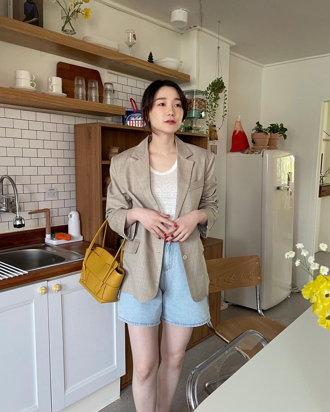 夏季回头率爆表的短裤穿搭,秋冬季超实用的短裤穿搭小技巧