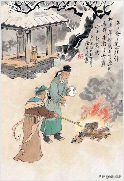 中国古代单人画,中国古代有趣的画