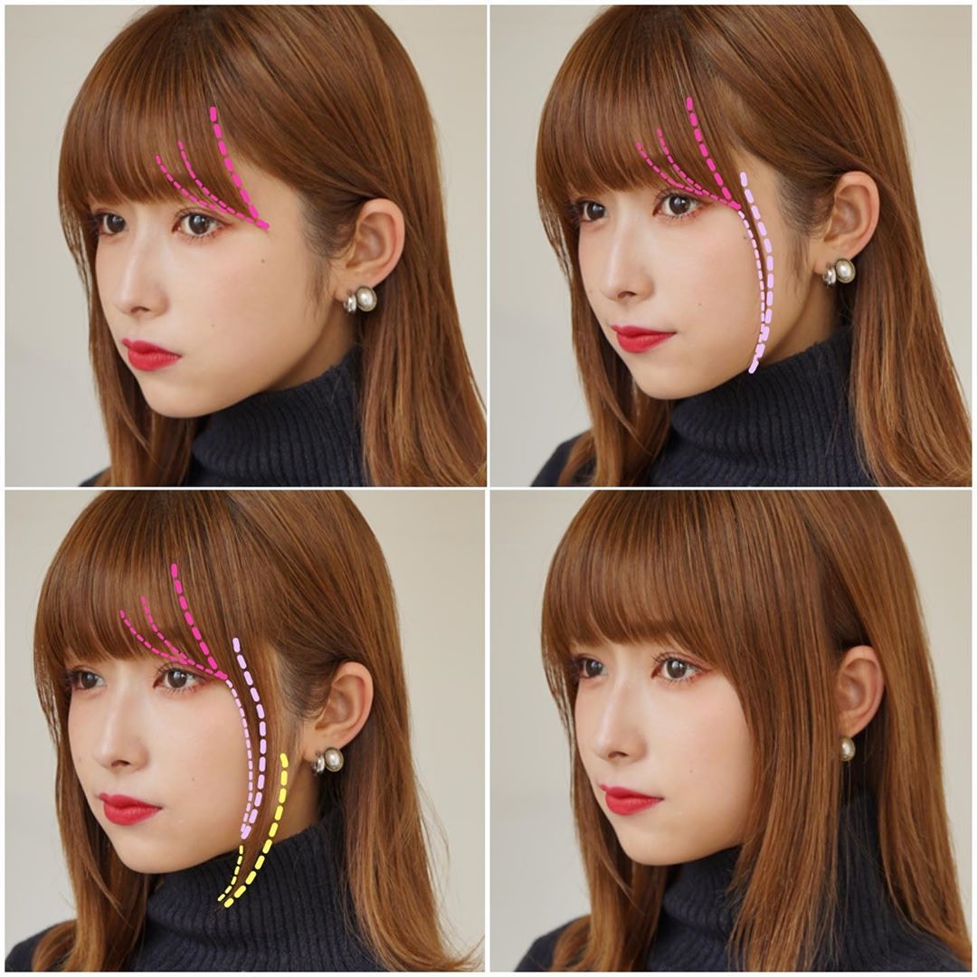 2020最火发型卷发侧颜刘海,2020年流行的日系发型图片