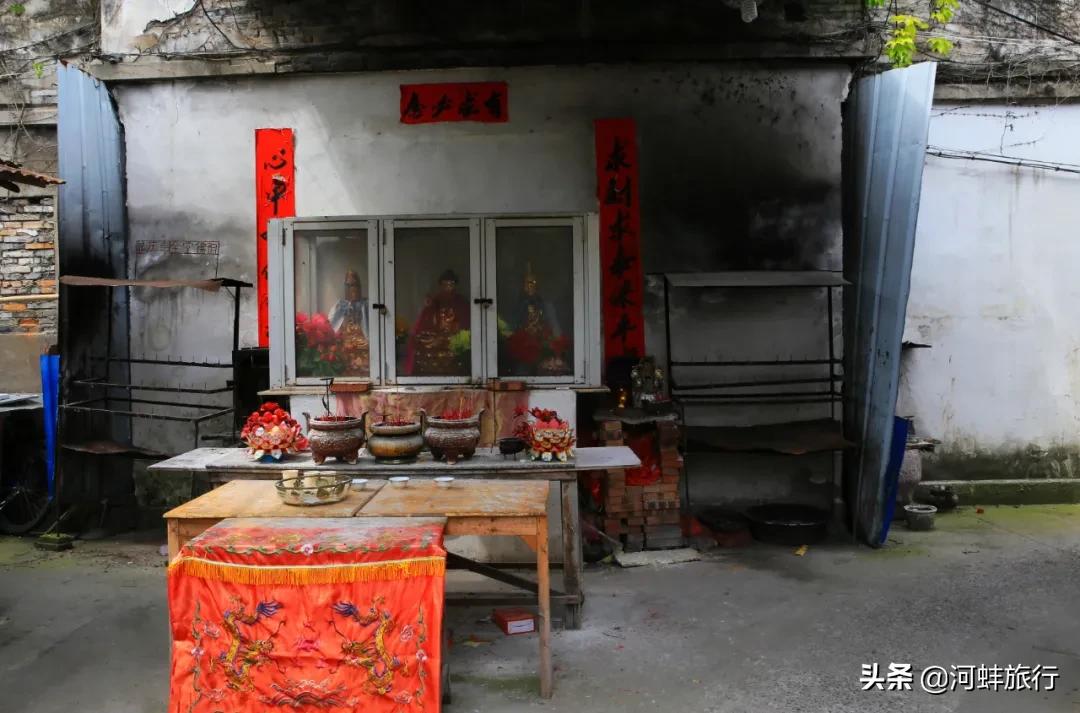 浙江仙居县（2）·文明楼下的东门老街，西门蒋宅里的三透九门堂