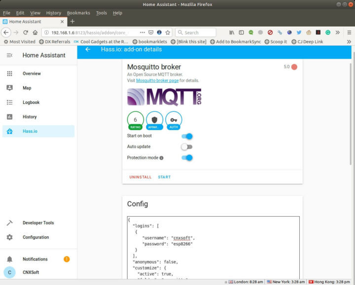 ANAVI气体探测器入门套件和HomeAssistant平台入门指南