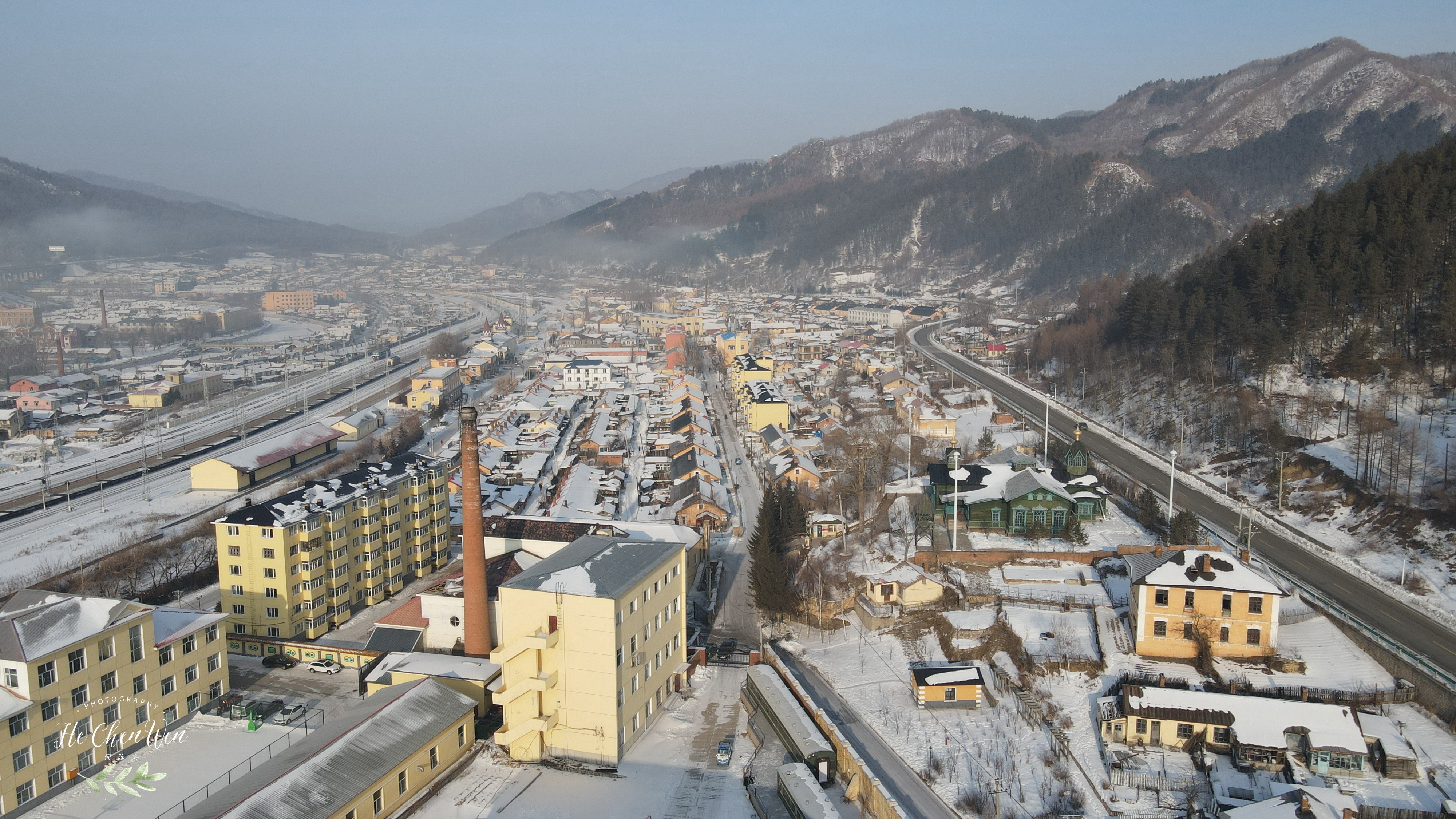 东北俄罗斯小镇风景区,东北最美边境小镇