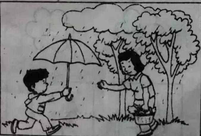 一二年级看图写话不给陌生人开门,一二年级看图写话技巧课件