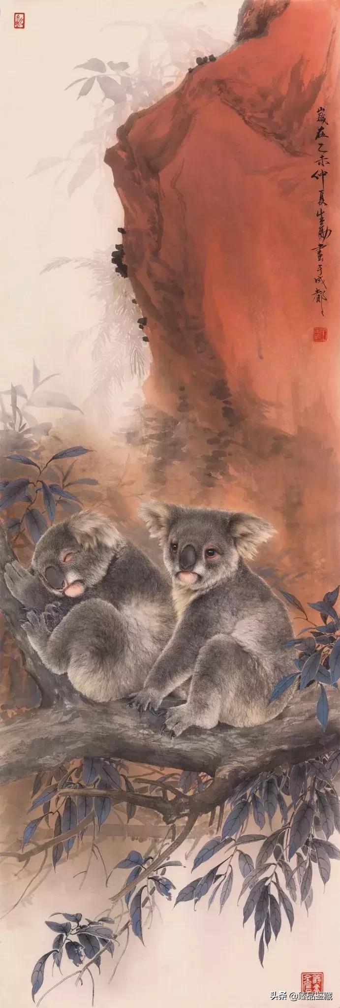 他是继刘继卣后有一画走兽而得名的当代画家