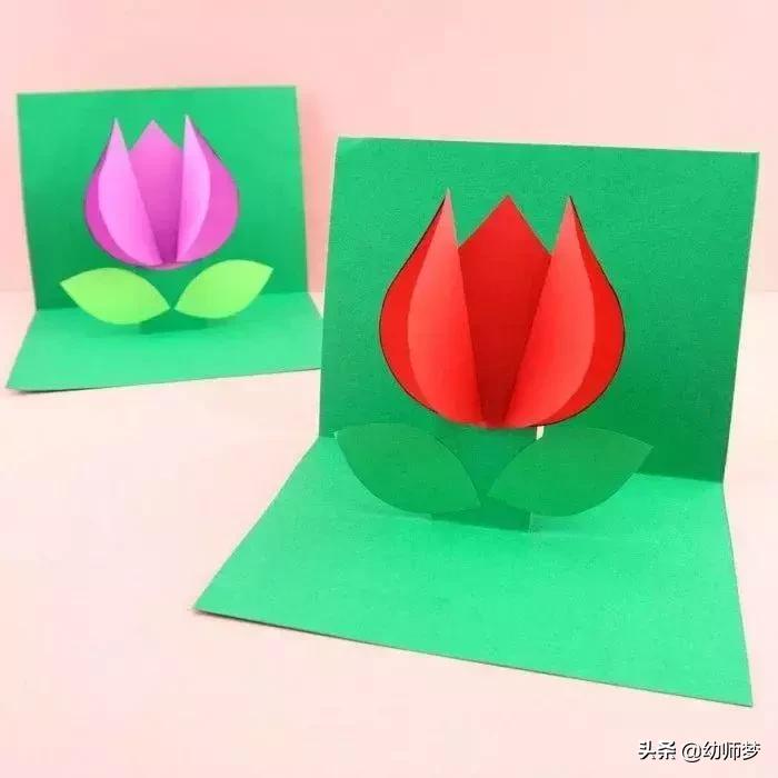 母亲节送给妈妈的粘土手工礼物,母亲节送妈妈的手工折纸礼物贺卡