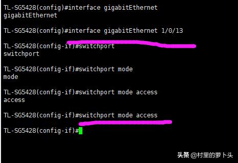 TP-LINKTL-SG5428三层交换机DHCP中继配置爱快路由器