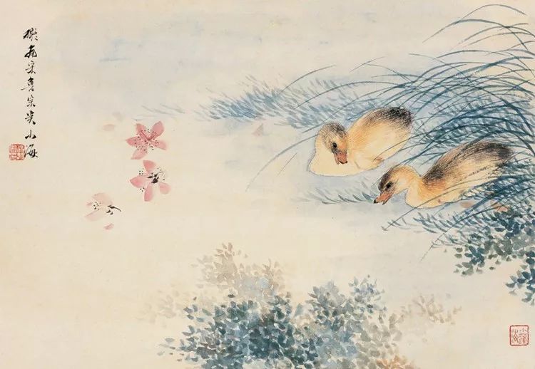 清代花鸟鱼虫画,清代国画名家花鸟鱼虫