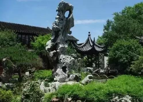 庭院盆景石头摆放图片,用什么摆放石头盆景好风水