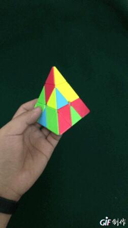 只拼好一面还原金字塔魔方教程,金字塔魔方还原教程sunny老师