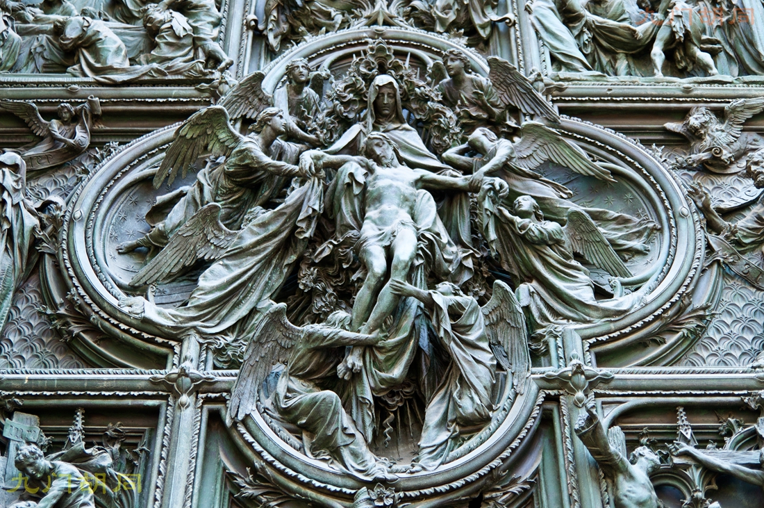 意大利旅游米兰大教堂,欧洲怀旧复古老片意大利