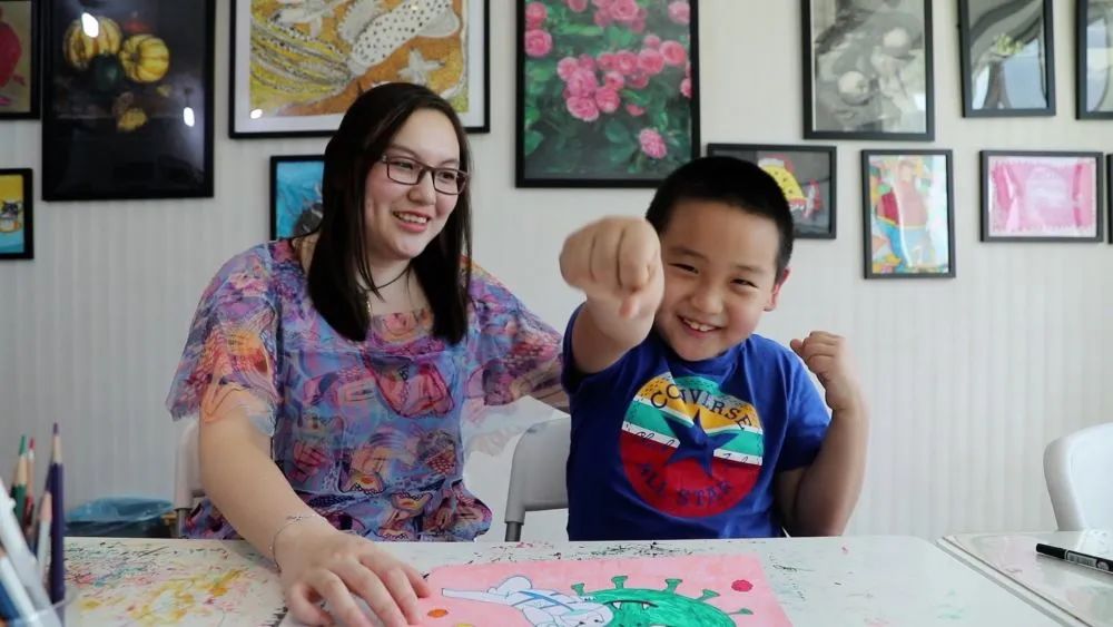 与儿童节有关的儿童画,关于春天来了的儿童画