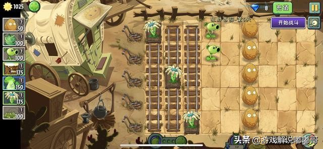 植物大战僵尸狂野西部第8天攻略,植物大战僵尸第20关狂野西部